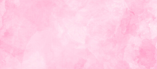 pink watercolor background with white stains, Lovely pink background with focus and space, soft polished high detailed hand painted pink watercolor background.