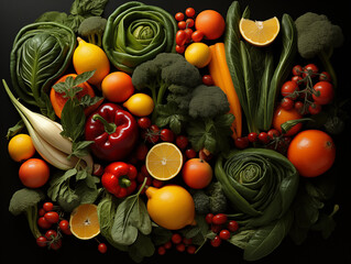 fruits and vegetables