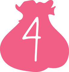 
Advent calendar 4 gift bag.