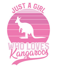 Just A Girl Who Loves Kangaroos
These file sets can be used for a wide variety of items: t-shirt design, coffee mug design, stickers,
custom tumblers, custom hats, printables, print-on-demand, pillows