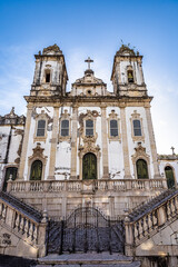 Fototapeta premium Ordem Terceira Nossa Senhora Our Lady do Carmo church in Salvador da Bahia in Brazil