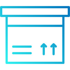 box vector design icon .svg