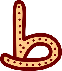 Tha' Hijaiyyah Arabic Letter 