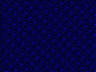 Abstract 3d geometric ornament background. Geometric design of poster or banner. Metal background.