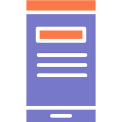 mobile vector design icon .svg