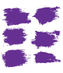 Grunge frame purple color vector banner background