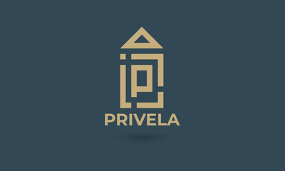 Real-state vector logo design,