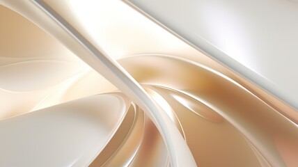 horizontal view of pearl colour lines and waves wallpaper background