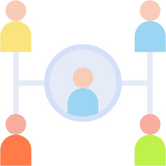 User Networking vector design icon . svg