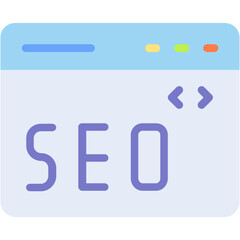 Website SEO vector design icon . svg