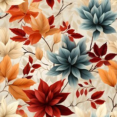 Autumn seamless pattern, autumn repeated pattern, fall seamless pattern, fall repeated pattern, autumn, fall