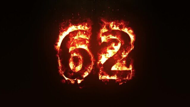 Burning Number 62. Fire Number