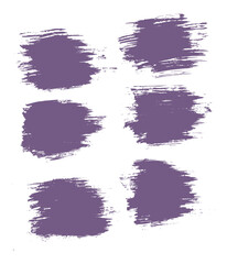 Purple color vector texture ink paint brush stroke background
