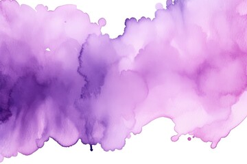 A Vibrant Watercolor Splash on a Purple and White Background