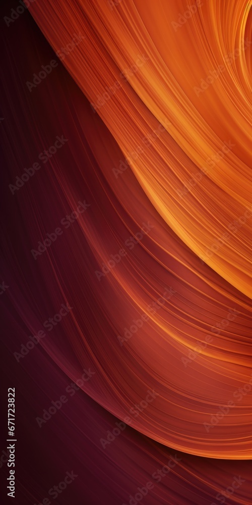Aufkleber An up-close view of a vibrant swirl in shades of orange and brown. This captivating image can add a touch of warmth and energy to any design or project