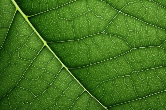 A detailed close-up of a green leaf with a distinct white spot. This image can be used to represent nature, growth, or the beauty of plants.