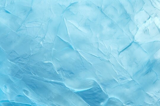 A detailed view of a surface covered in blue ice. This image can be used to depict the beauty and texture of ice formations. Ideal for winter-themed designs or backgrounds