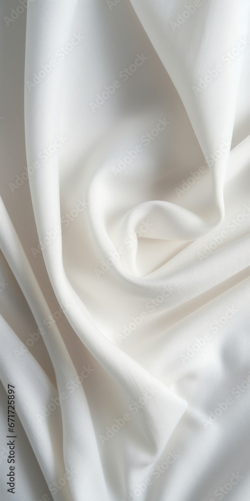Poster A detailed view of a white fabric. Versatile and suitable for various projects