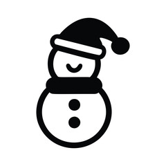 Snowman icon Pictogram