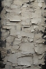 A detailed view of peeling paint on a wall. This image can be used to showcase texture or as a background in design projects.