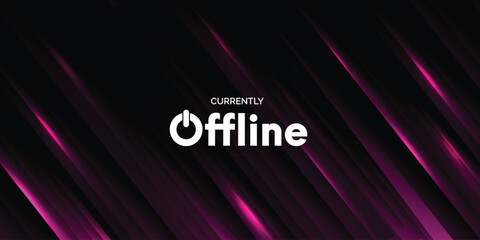 offline social media background with blue lines design vector illustration