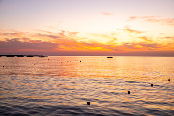 Spätsommertage an der Türkischen Rivera vor den Toren der Stadt von Alanya - Türkei