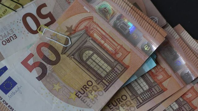 Liasse de Billets d'Euro.