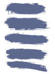 Splash texture brush stroke purple background set