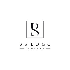 BS Logo, BS Monogram, BS Company Name, BS Icon, BS Elegant Logo, BS Minimalist Logo
