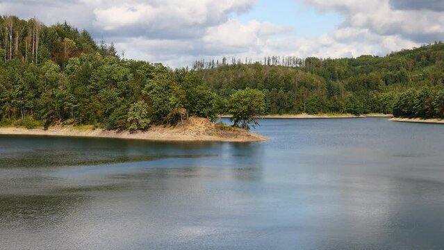 the german aggertalsperre dam video