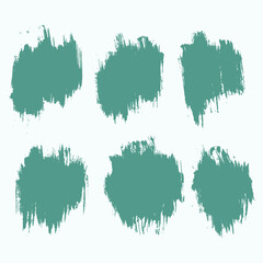 Paint green brush stroke illustration background