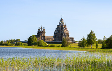 Kizhi Historical Park is an open-air museum of wooden architecture