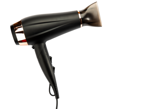 Blow dryer, hair dryer professional equipment.