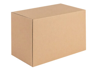 brown cardboard box