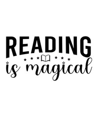Reading Is Magical SVG Cut File