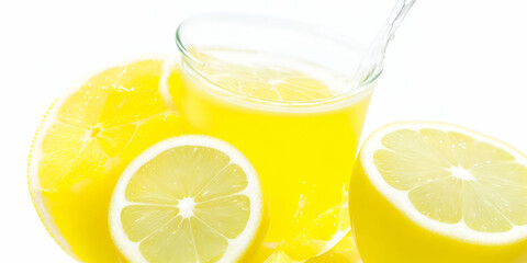 glass of lemon juice