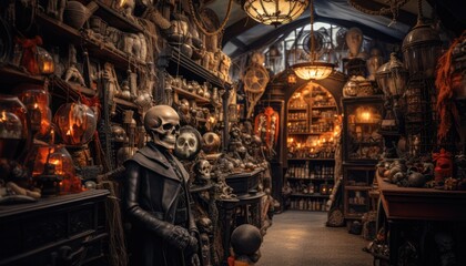 Photo of a Room of Many Skulls