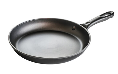 cast iron frying pan isolated