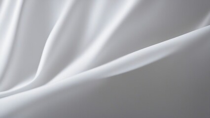 white satin background An abstract white background with some light and shadow effects. The background has a smooth and elegant feel