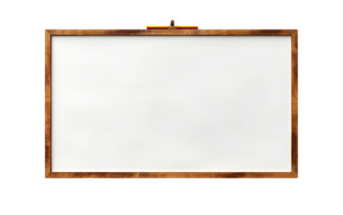 white school blackboard isolated