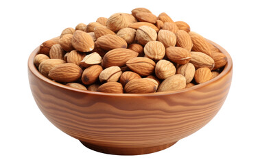 walnuts in a bowl isolated