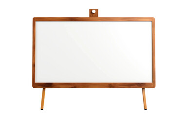 white school blackboard isolated