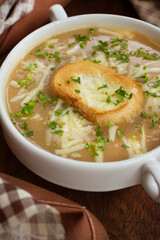 Onion soup