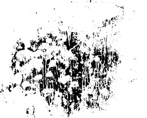 Rustic grunge vector texture with grain and stains. Abstract noise background. Weathered surface. Dirty and damaged. Detailed rough backdrop. Vector graphic illustration with transparent white. EPS10.