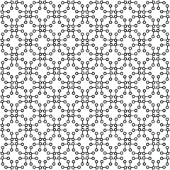 Black seamless abstract pattern. Overlay for background and backdrop. Ornamental design. PNG graphic illustration with transparent background.