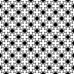 Black seamless abstract pattern. Overlay for background and backdrop. Ornamental design. PNG graphic illustration with transparent background.