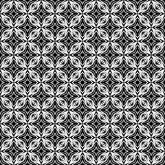 Black seamless abstract pattern. Overlay for background and backdrop. Ornamental design. PNG graphic illustration with transparent background.