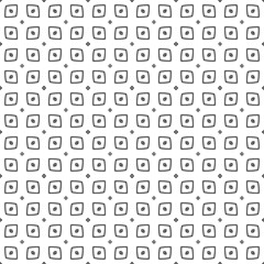 Black seamless abstract pattern. Overlay for background and backdrop. Ornamental design. PNG graphic illustration with transparent background.