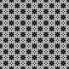 Black seamless abstract pattern. Overlay for background and backdrop. Ornamental design. PNG graphic illustration with transparent background.