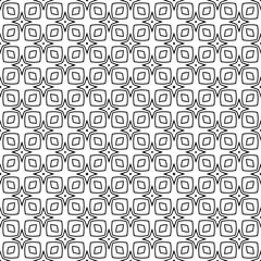 Black seamless abstract pattern. Overlay for background and backdrop. Ornamental design. PNG graphic illustration with transparent background.